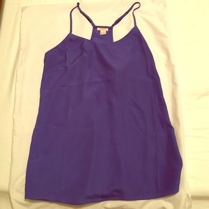 J Crew Cami - Royal Blue NWOT